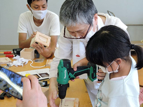 安芸高田市「夏休み　こどもDIY教室」